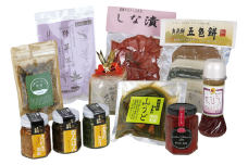 お中元におすすめ！北飛騨の特産品11品セット[飛騨かわい山中便］