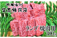 飛騨牛 5等級 もも肉レア部位 ランプ 焼肉用300ｇ 飛騨市推奨特産品 古里精肉店 牛肉 和牛 肉 焼肉 熨斗掛け 熨斗掛け 30000円 3万円 [C0043ch]