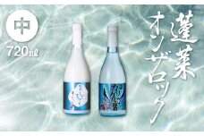 《事前予約》蓬莱オンザロックセット720ml×2本　夏にはコレ！！オンザロックで美味しい夏限定セット 日本酒 酒 飛騨 蓬莱 渡辺酒造  seas37
