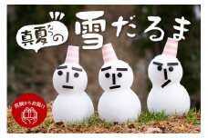 〈期間限定〉飛騨かわい天然雪だるま 天然雪 ギフト プレゼント