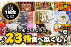 ラーメン好きのための23種食べ尽くしセット 常温保存 老田屋 