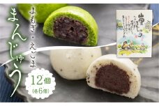 奥飛騨の山香るお饅頭の詰合せ よもぎまんじゅう えごままんじゅう 各6個 計12個 人気 和菓子 詰め合わせ 山里まんじゅう 饅頭 ギフト 敬老の日ギフト お菓子 和菓子 常温  
