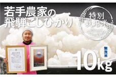 《先行予約》令和8年産【無洗米】特別栽培米 こしひかり 10kg 食味コンクール受賞農家こだわりのお米 池本農園　syun109
