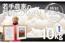 《先行予約》令和7年産【無洗米】特別栽培米 こしひかり 10kg 食味コンクール受賞農家こだわりのお米 池本農園　syun109