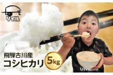 【2025年先行予約】令和7年産 新米 飛騨古川産　特別栽培米　こしひかり 5kg コシヒカリ 新米 お米 米 精米 ごはん ご飯 特A 米不足 2024 飛騨市　ソイル