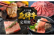 飛騨牛づくし定期便 5回 2人前 肉 定期便 飛騨牛 5等級 しゃぶしゃぶ すき焼き ステーキ 焼肉 お楽しみ定期便 5ヵ月 もも うで 食べ比べ 国産牛 国産 牛肉 肉 厳選 熟成 肉の沖村 飛騨市 