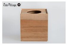 [オークヴィレッジ] ダストボックス [0964] 家具 国産 木製 ゴミ箱 ごみ箱 雑貨 木製雑貨 インテリア リビング ダイニング カフェ おしゃれ 可愛い スリム フタなし 北欧 国産材 天然 無垢材 ナチュラル [mt1568] 