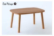 [オークヴィレッジ] 子ども用テーブル [0977] 家具 国産 子供部屋 プレイテーブル  木製 インテリア リビング ダイニング 子供部屋 カフェ 等 国産材 天然 無垢材 ナチュラル  飛騨家具 幅620×奥行450×高さ350mm [mt1571] 