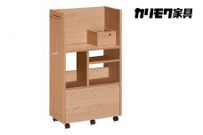 カリモク家具『マルチラックケア』SS0449 [1166] 家具 国産 カリモク家具 karimoku  ダイニング リビング 子供部屋 学習机 インテリア シンプル ナチュラル 収納 オーク 木製ラック 収納棚 棚 多目的シェルフ 家具 国産