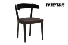 カリモク家具『ダイニングチェア』CA3700 [1250] 完成品 食卓椅子 1人掛け おしゃれ リビング 木製 椅子 国産 karimoku カリモク 家具  いす イス 単品 一人暮らし 新生活 選べる 色 張地 合皮 幅500 奥行500 高さ715 座高440 