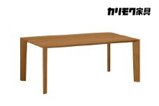 [幅1500]カリモク家具『ダイニングテーブル・厚天板』DH5210 [1296] 家具 国産 ダイニングテーブル テーブル karimoku カリモク 家具 無垢材 机 つくえ 学習 食卓 パソコン デスク 木製 日本製 選べる カラー 色 DH5210 