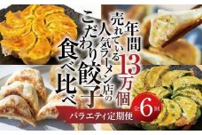 【定期便6回】餃子バラエティ 人気餃子 食べ比べ ぎふ絶品餃子 飛騨牛 餃子 もとす織部 モーニング餃子 宇宙餃子 冷凍餃子 業務用 ぎょうざ ギョウザ 冷凍 グルメ お取り寄せ グルメ 冷凍食品 国産素材 肉 牛肉 豚肉 ジューシー もちもち [mt1862] 