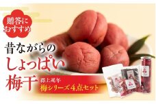 【A-21】郡上延年梅シリーズ４点セット 暑さ 対策 食品  漬物 梅干し キムチ  梅干し  しそ梅 10000円