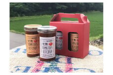 【A-131】完熟TOMATOES KETCHUP　ケチャップ＆サルサ　4本セット 食品  調味料  ケチャップ 10000円