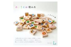 【B-46-A】KATOMOKU　あいうえお積み木　いきもの編 おもちゃ 知育玩具 学習玩具 その他 20000円 G0113a