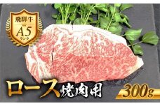 ［A5等級］飛騨牛 ロース 焼き肉用 300g 焼き肉 肉 牛肉 精肉 黒毛和牛 和牛 BBQ 飛騨牛 お肉 焼肉 BBQ 冷凍 明宝 明宝ハム 明宝物産物加工 16000円 [G0029]