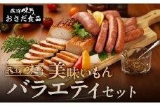 【飛騨 味職人】美味いもんバラエティセット 　手作りウインナー（チーズ・ピリ辛ガーリック）フランク,スパイシーチキン,フライッシュケーゼ  ギフト 贈り物  セット 詰め合わせ ハム ウインナー こだわり てづくり