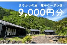 【電子クーポン券】まるかりの里キャンプ場 宿泊利用（9,000円分）下呂市 アウトドア バーベキュー 割引券 宿泊 クーポン まるかり 宿泊券 利用券 電子クーポン 電子