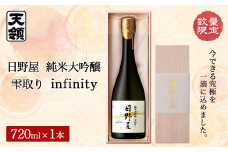 数量限定【天領酒造】日野屋 純米大吟醸  雫取り  infinity（200本限定） お酒 下呂温泉 酒 天領 限定 下呂市