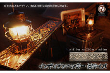 インディアンハンガー天板Mサイズ（1台）（幅 810mm×奥行 200mm×高さ 18mm）キャンプ アウトドア 【GGCrew】机 テーブル 台 ジージークルー おしゃれ 彫刻