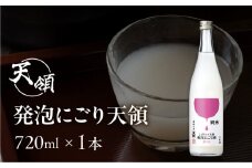 期間限定【天領酒造】純米しぼりたて 生酒発泡にごり酒（720ml×1本）お酒 酒 日本酒 下呂市 にごり 天領 限定 冷酒