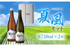 【期間限定】夏風セット 720ml×2本 純米吟醸 天ロワール（山田錦・ひだほまれ）720ml×2本  純米吟醸 天領酒造 夏限定 ギフト 贈答 酒  日本酒