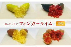 [№5533-0389]フィンガーライム100g 森のキャビア キャビアライム フルーツキャビア