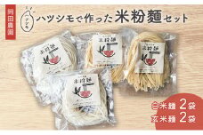 [№5533-0390]岡田農園のハツシモで作った米粉麺セット