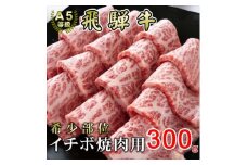 [希少部位]A5等級飛騨牛イチボ焼肉用300g【1445733】