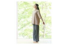 草木染めコットンTシャツ　柿渋【1274751】