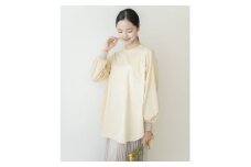 ＜洗える/快適素材/草木染め＞コットン　レイヤーTシャツ　玉ねぎ【1432553】