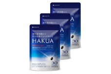 紫外線対策サプリメント 機能性表示食品 アスタキサンチン配合 HAKUA ハクア 3袋(3ヶ月分)【1495289】
