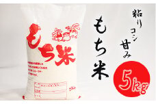 《令和6年産》 南宮山の麓で育った羽二重もち米 5kg