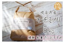 【令和6年産】 T rice Store 岐阜県産 モチミノリ（玄米） 5kg