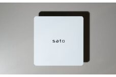 R9　表札　スクエア　脚付き・接着タイプ（reonグレイ指定カラー（3分艶））