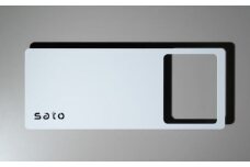 R9　表札　インターホン対応　接着・脚付きタイプ（reonグレイ指定カラー（3分艶）