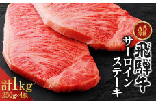 A5ランク飛騨牛サーロインステーキ用1kg【1307428】