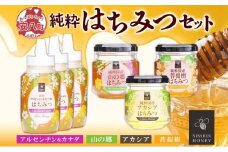 [№5331-0141]国産はちみつ 120g 3本入り アルゼンチン&カナダ産はちみつ 720g 3本入り 山の郷 アカシア 菩提樹 国産 純粋はちみつ ギフト ハニー honey ハチミツ パン 菓子 調味料 常温 常備 お取り寄せ 日新蜂蜜 送料無料 岐阜県 安八町