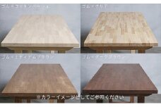 [№5331-7090]0401 木製 パソコンデスク ゴム材 Ｉ型 W120×D60×H37ｃｍ 選べる4色  岐阜県 安八町 クリア