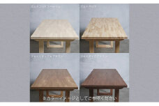 [№5331-7131]0417木製 パソコンデスク ゴム材 I型 W120×D60×H70ｃｍ 選べる4色 岐阜県 安八町 ミディアムブラウン