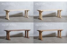 [№5331-7425]木製 パソコンデスク ゴム材 II型 W160×D60×H37ｃｍ 選べる4色 岐阜県 安八町 ミディアムブラウン