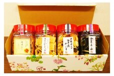 [№5568-0015]ボトル入りあられ詰め合わせ 4点セット