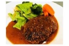 [№5568-0027]鹿肉100%ハンバーグ 5個入り
