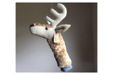 【限定１個】アニマルヘッドカバー(シカ)Animal head cover(Deer)