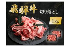 【23012】飛騨牛 肉 切り落とし １kg 和牛 国産 冷凍 大容量 不揃い たっぷり