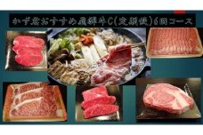 Q-1 かず君おすすめ飛騨牛C（定期便）6回コース
