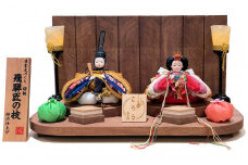 伝統工芸士 蘇童のひな人形『手まり雛 ころろ』令和親王飾り　匠セット (143)