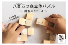 【ハヤブサプロジェクト】 八百万 (ヤオロズ)の森 立体パズル 謎解き7ピース (426)