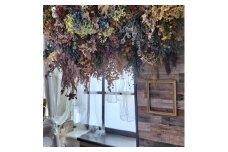八百津で製造したドライフラワーの装花【スーペリア】 花 母の日 クリスマス 誕生日 プレゼント 敬老の日 ドライフラワー ナチュラル アレンジメント インテリア (484)