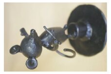鉄工芸品 野ねずみチュー太のコンダクター 手作り 鉄製 白川町 / 鉄の造形工房のぶアート＆クラフト [AWAU020]